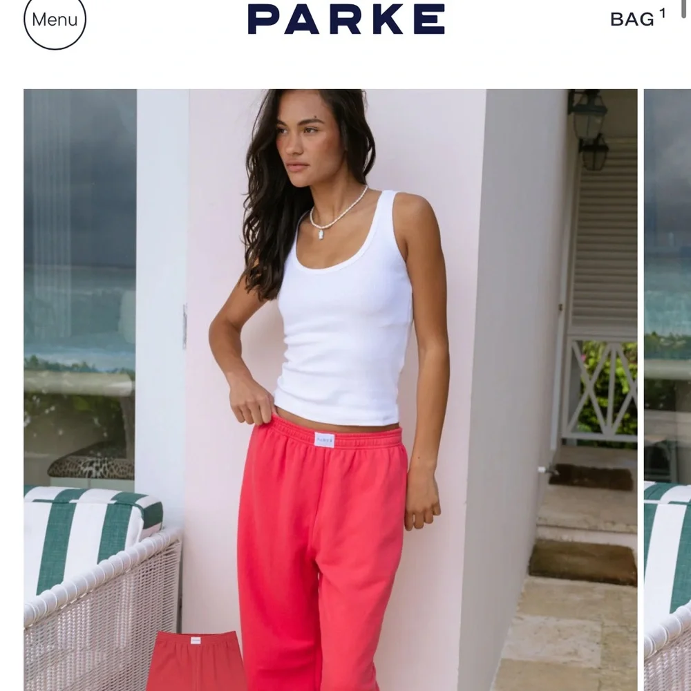 PARKE - summerland boxer sweatpants - Picture 2 of 3